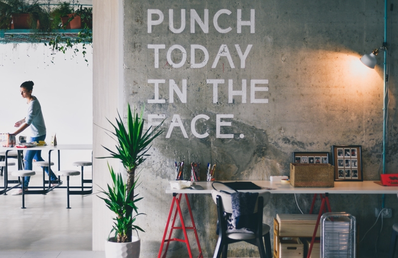 Punch today in the face - Learn from your mistakes - Inspiring Quotes