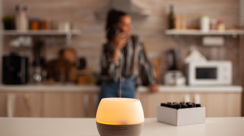 Ideas for Self-Care for Women Entrepreneurs - Use an essential oil diffuser